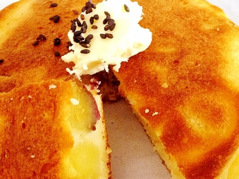 ほくほく甘い さつまいも入りホットケーキ レシピ 作り方 By Balletmom 楽天レシピ ほくほく甘い さつまいも入りホットケーキ レシピ 作り方 By Balletmom 楽天レシピ